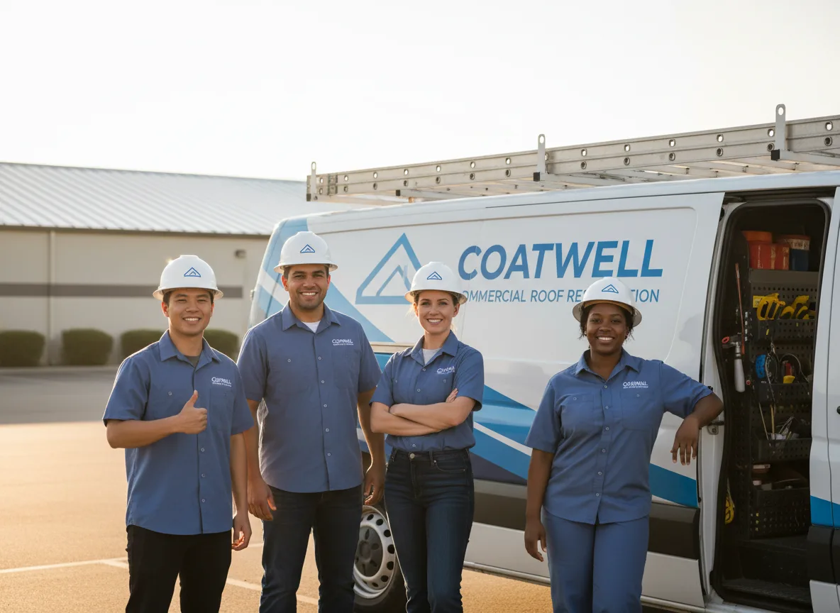 Commercial roof coating company in Plain City, OH